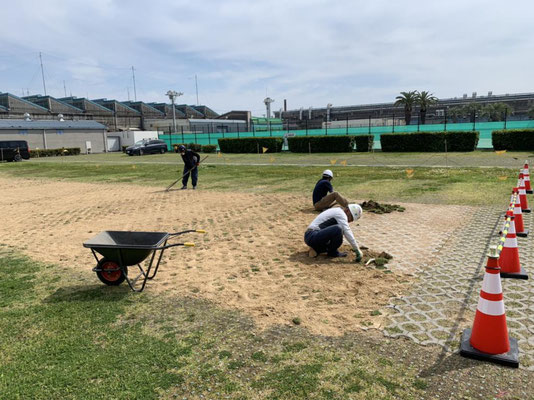 工場のグラスパーキング