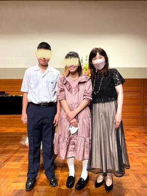 小6女子と中学生の兄(元羽金教室在籍）｜大田区東雪谷羽金ピアノ教室