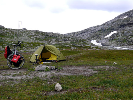 Zelten am Rallarvegen