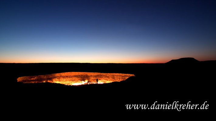 Darvaza gas crater / door to hell / Tor zur Hölle