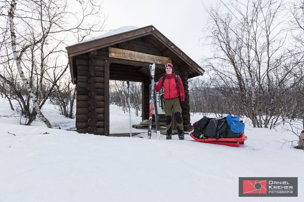 Der Einstieg zum Kungsleden, jetzt wird´s ernst