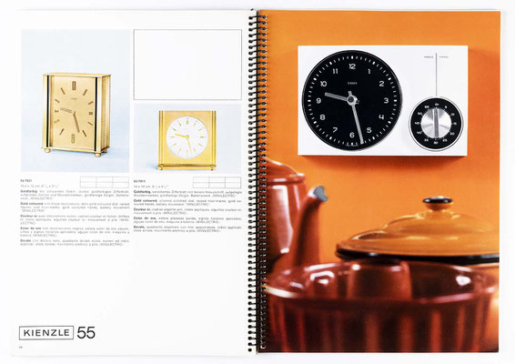 Uhrenkatalog der Kienzle Uhrenfabrik Schwenningen, von 1968, Katalognummer 305
