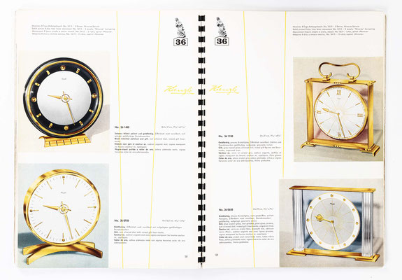 Kienzle Uhrenfabrik Schwenningen, Uhrenkatalog Nummer 153 von 1955, Seite 30