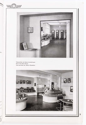 Kienzle Uhrenkatalog Nr. 634, von 1934, Seite 3