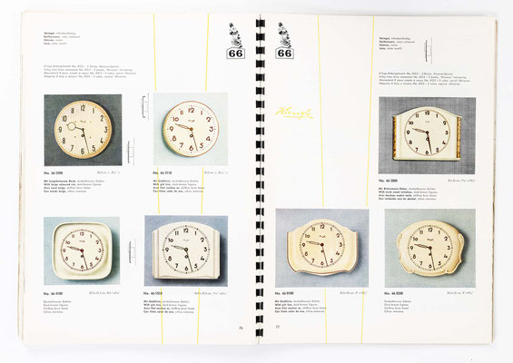 Kienzle Uhrenfabrik Schwenningen, Uhrenkatalog Nummer 153 von 1955, Seite 39