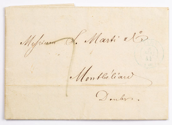 06. Mai 1844, Brief von S. Marti & Cie. (Paris) an S. Marti & Cie. (Montbéliard)