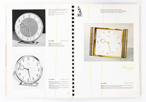 Kienzle Uhrenfabrik Schwenningen, Uhrenkatalog Nummer 153 von 1955, Seite 10
