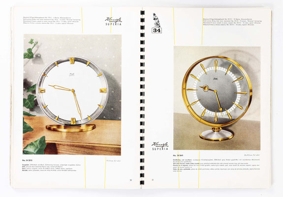 Kienzle Uhrenfabrik Schwenningen, Uhrenkatalog Nummer 153 von 1955, Seite 26