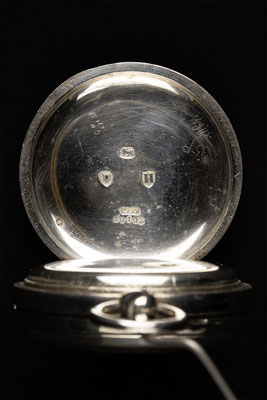 Pocket Watch Bristol 1883, Kuner Schwer & Co., Punzierung