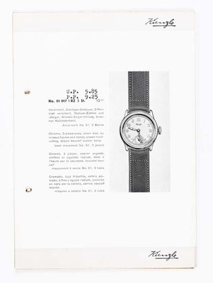 Kienzle Uhrenkatalog für Taschen- und Armbanduhren, Schwenningen, 1939, Seite 31