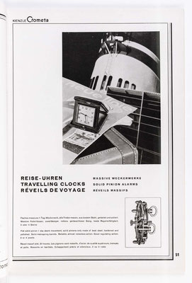 Kienzle Uhrenkatalog Nr. 634, von 1934, Seite 51