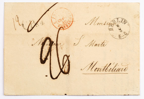 05. März 1840, Bief von Dr. I. Seiler (Berlin) an Samuel Marti (Montbéliard)