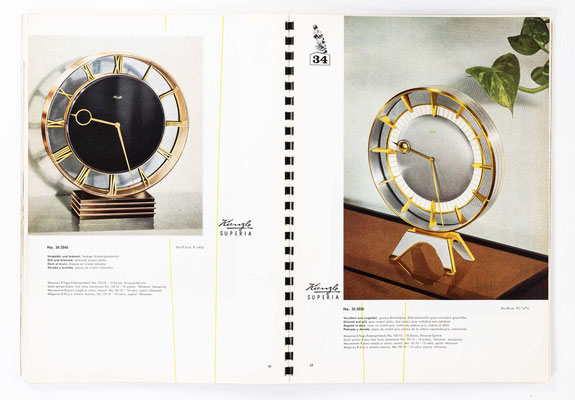 Kienzle Uhrenfabrik Schwenningen, Uhrenkatalog Nummer 153 von 1955, Seite 25