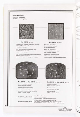 Kienzle Uhrenkatalog Nr. 634, von 1934, Seite 98