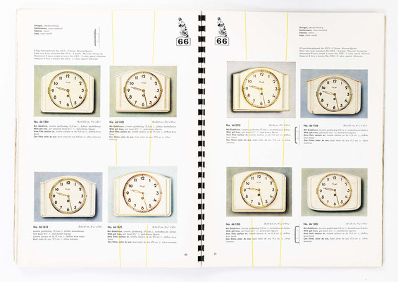 Kienzle Uhrenfabrik Schwenningen, Uhrenkatalog Nummer 153 von 1955, Seite 41