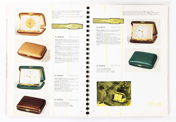Kienzle Uhrenfabrik Schwenningen, Uhrenkatalog Nummer 153 von 1955, Seite 18