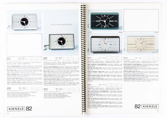 Uhrenkatalog der Kienzle Uhrenfabrik Schwenningen, von 1968, Katalognummer 305