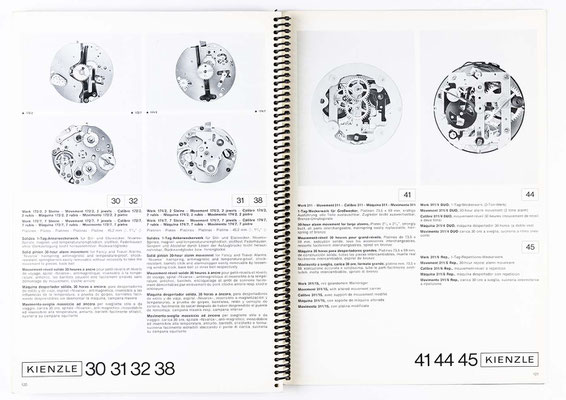 Uhrenkatalog der Kienzle Uhrenfabrik Schwenningen, von 1968, Katalognummer 305