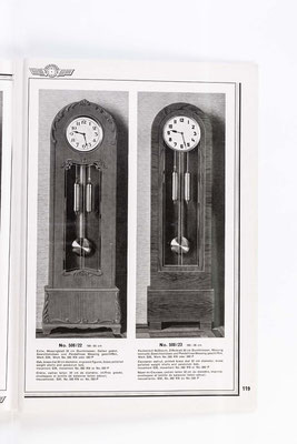 Kienzle Uhrenkatalog Nr. 634, von 1934, Seite 119