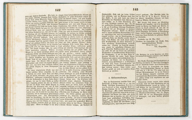 Schnellerhaspel in Badisches Landwirtschaftliches Wochenblatt 1841