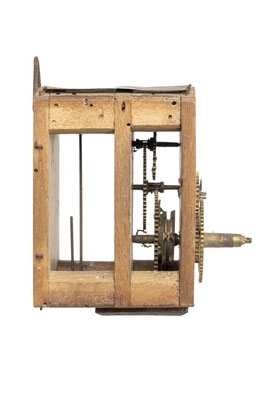 Jockele-Uhrwerk, Uhrmacher Pius Weisser aus Bubenbach im Schwarzwald, um 1870