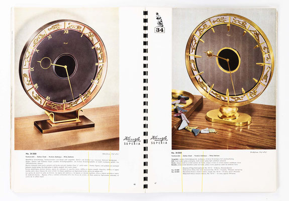 Kienzle Uhrenfabrik Schwenningen, Uhrenkatalog Nummer 153 von 1955, Seite 24