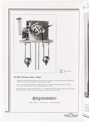 Kienzle Uhrenkatalog Nr. 634, von 1934, Seite 116