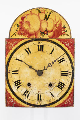 Uhrenschild, Lackschildmaler Muckle, um 1800