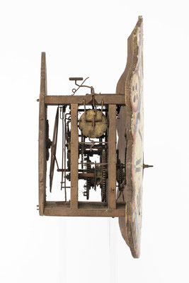 Maison Furderer, Paris um 1900, Schwarzwälder Uhr, 24-stündig, Seitenansicht