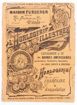 Catalog No 12, Horlogerie Illustree, Maison Furderer