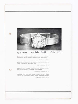 Kienzle Uhrenkatalog für Taschen- und Armbanduhren, Schwenningen, 1939, Seite 34