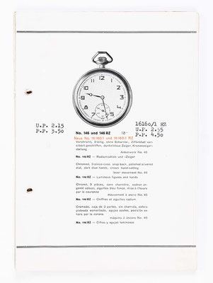 Kienzle Uhrenkatalog für Taschen- und Armbanduhren, Schwenningen, 1939, Seite 4
