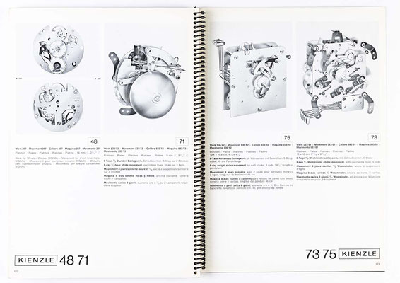 Uhrenkatalog der Kienzle Uhrenfabrik Schwenningen, von 1968, Katalognummer 305