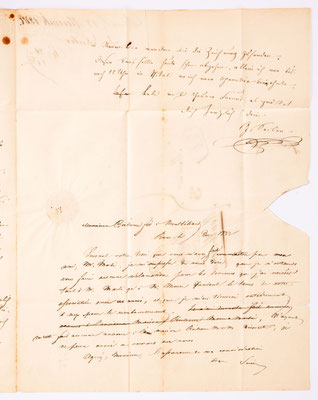 17. November 1837, Brief von I. Seiler (Bern) an Samuel Marti (Montbéliard), Inhalt 3