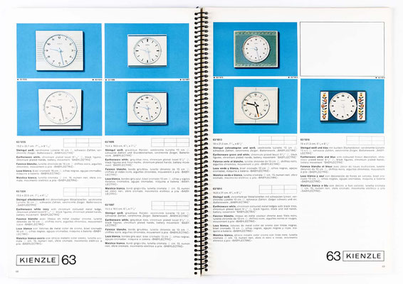 Uhrenkatalog der Kienzle Uhrenfabrik Schwenningen, von 1968, Katalognummer 305
