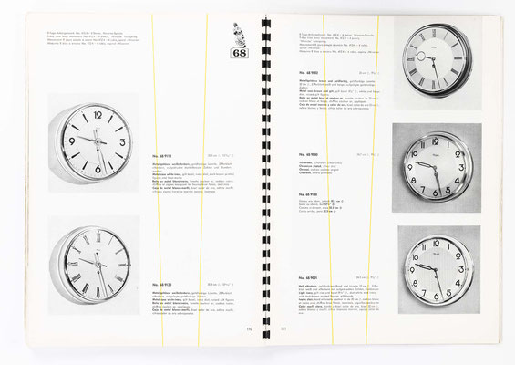 Kienzle Uhrenfabrik Schwenningen, Uhrenkatalog Nummer 153 von 1955, Seite 56