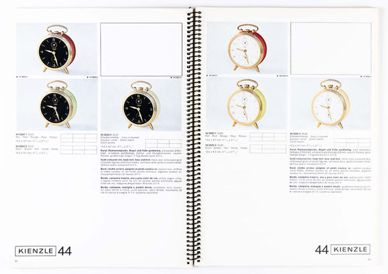 Uhrenkatalog der Kienzle Uhrenfabrik Schwenningen, von 1968, Katalognummer 305