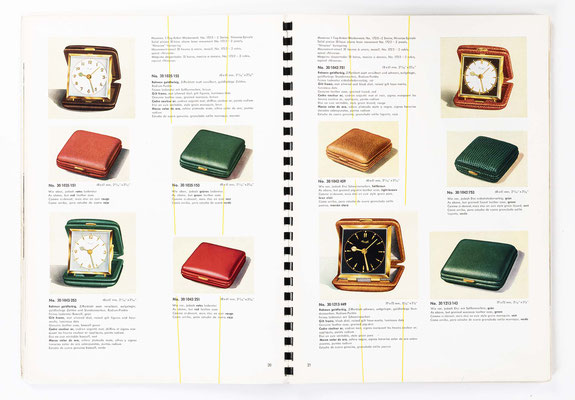 Kienzle Uhrenfabrik Schwenningen, Uhrenkatalog Nummer 153 von 1955, Seite 11