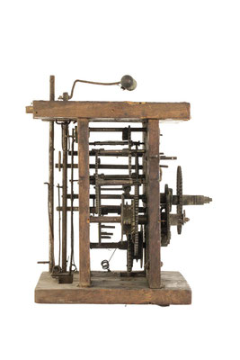 Schwarzwälder Surrer, mit Händleretiket aus Italien, Schwarzwald um 1860, Seitenansicht