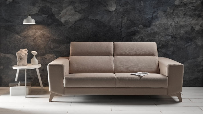 Sofa de diseño para apartamentos.