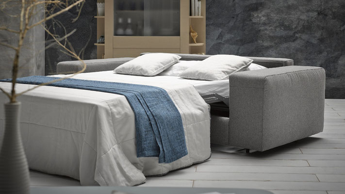 Sofas cama sistema italiano para apartamentos.