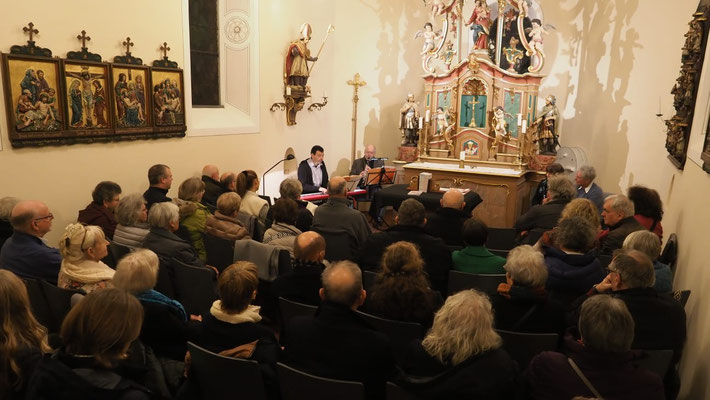 04.02.2024, Lesung mit Klezmer Musik