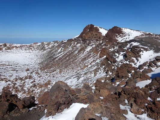 Pico Viejo en arrière plan 