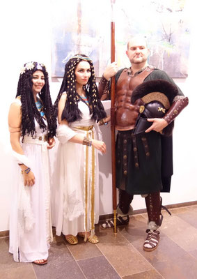 Cheredu-Anch, Ta-Scherit und Memomachos, Ausstellungseröffnung im Roemer-und Pelizaeus-Museum Hildesheim, Foto: R. Hannig