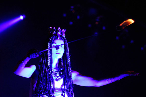 Auftritt mit Brigantia Astaria auf dem Orient-Magazin Festival in Fischach, Foto: Birgit Hyna