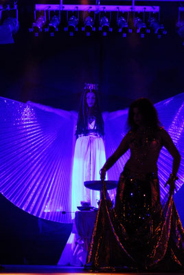 Auftritt mit Brigantia Astaria auf dem Orient-Magazin Festival in Fischach, Foto: Birgit Hyna