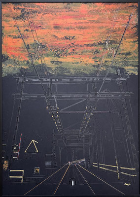25 JAAR DUTCH RAIL CONTROL                0.50 x 0.70 m