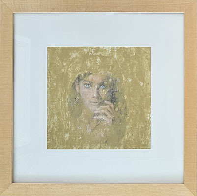 "GOUD" (mixed media)                             0.70 x 0.70 m                               