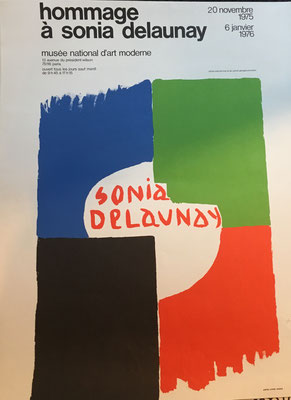 sonia delaunay affiche lithographique originale 