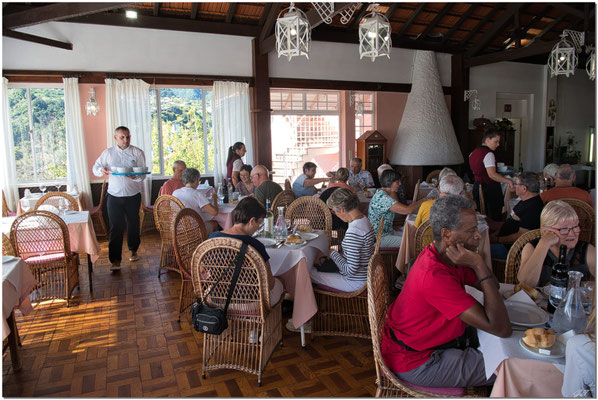 Notre groupe au restaurant